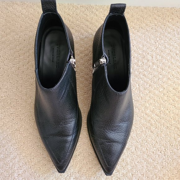 Everlane Black Ankle Boots - Picture 5 of 9